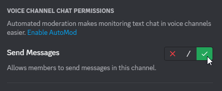 Send Messages permission for voice channel chat